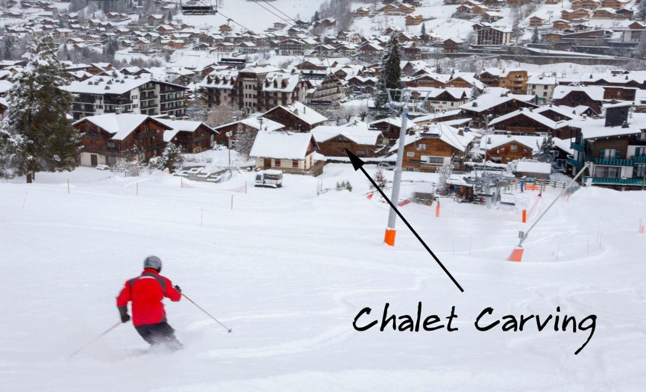 Simply Morzine - Chalet Carving Exterior photo